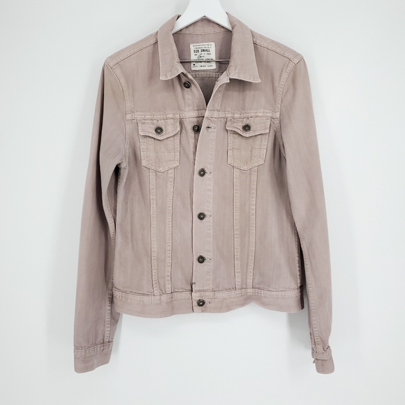 All Saints Other - All Saints Spitalfields Taupey Denim Jacket
